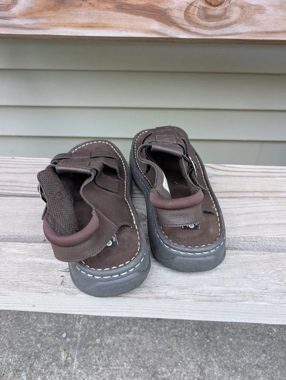 Route 66 Men's Brown Fisherman Sandals Size 13 Vintage Y2K